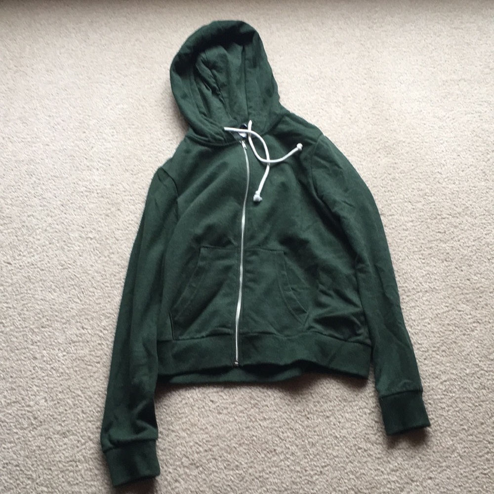 h&m divided Green Hoodie